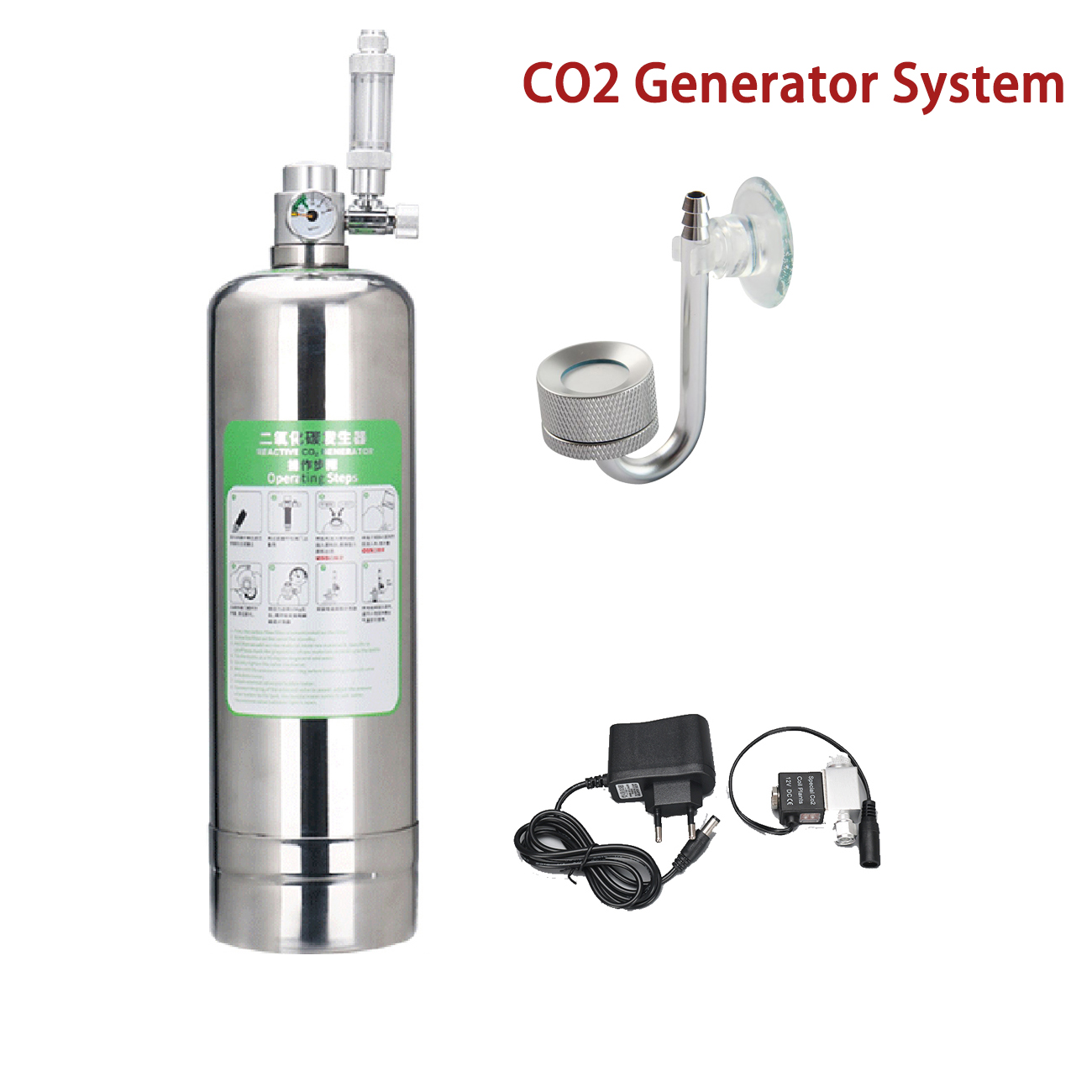 Aquarium Fish Store - Kit de sistema generador de CO2