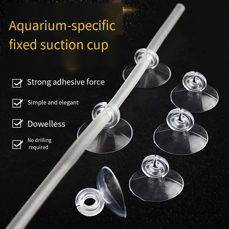 Aquarium Thermometer - Tubo de oxígeno, ventosa fija, bomba
