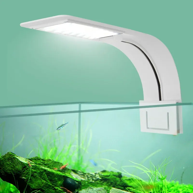 Fish In Aquarium Picture - Luz LED Superfina para acuario, lámpara