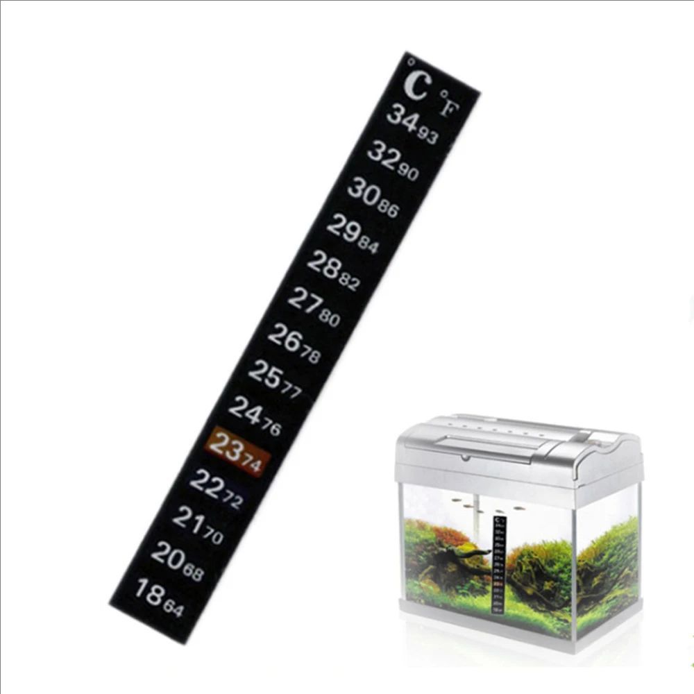 Aquarium Thermometer - 5/10 unidades de termómetro adhesivo para