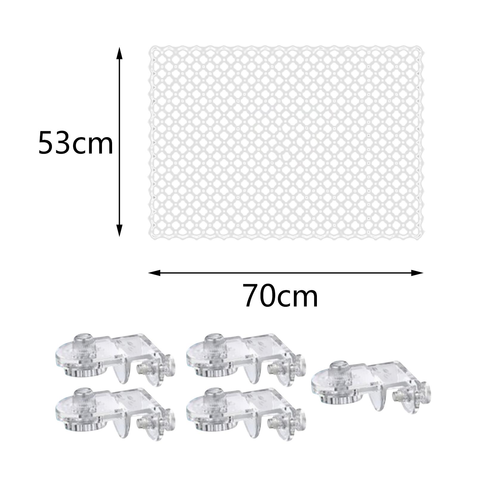 Malla Transparente de Acrílico - Aquarium Fish Jump Guard reseña y precio