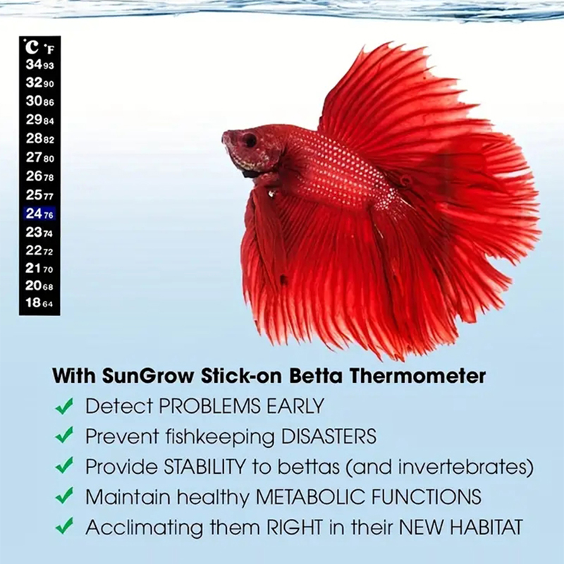 Termómetro para pecera, pegati - Aquarium Thermometer reseña y precio