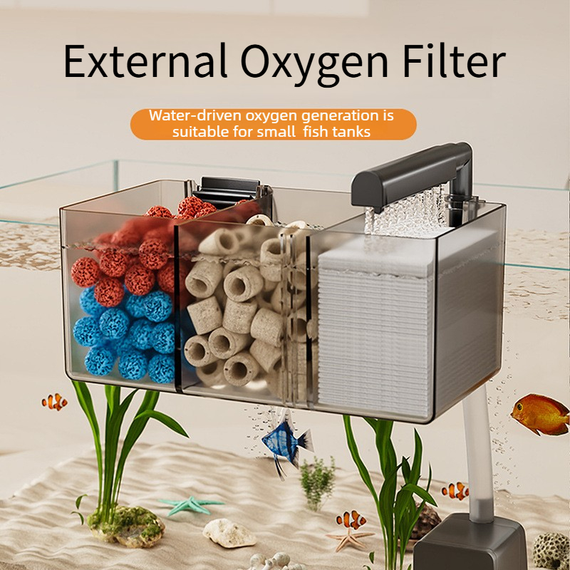 Caja de filtro de acuario pequ - Box Fish In Aquarium reseña y precio