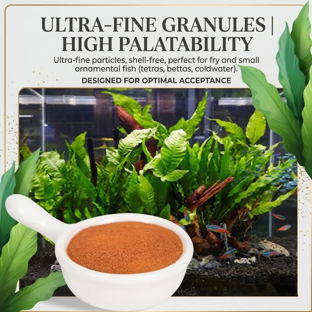Alimento de inicio Micron Fry  - Aquarium Fish Vitamin reseña y precio