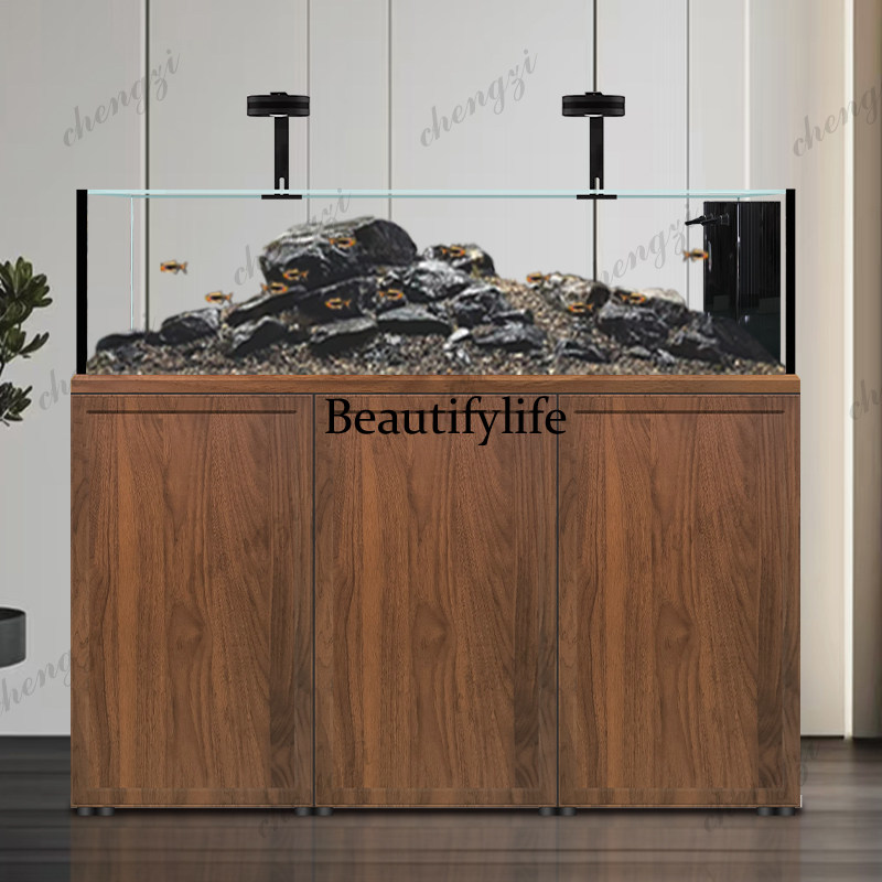 Acuario de madera maciza para  - Aquarium Fish Live reseña y precio