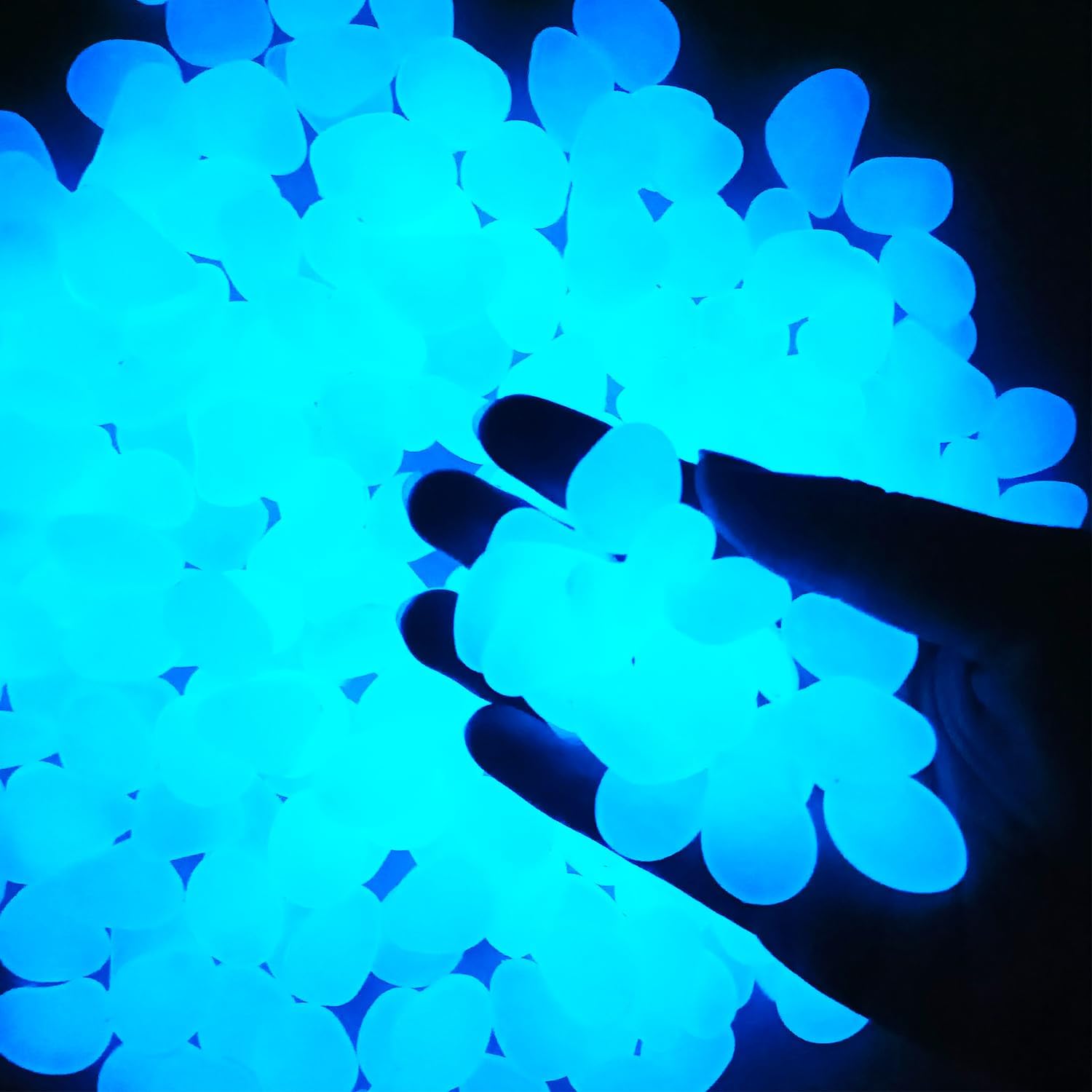 Piedras de jardín para interio - Aquarium Fish Glow In The Dark reseña y precio