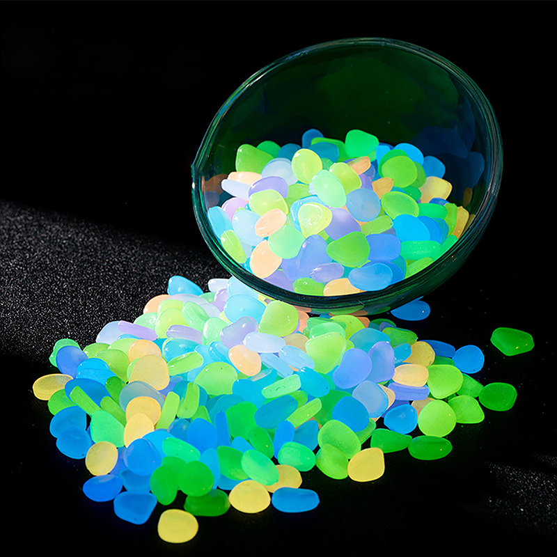 100 Uds. de piedras luminosas  - Aquarium Fish Glow In The Dark reseña y precio