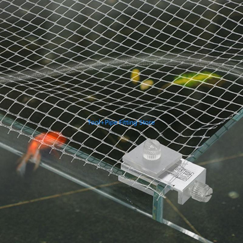F92B 2 piezas Clip acuario abr - Aquarium Fish Jump Guard reseña y precio