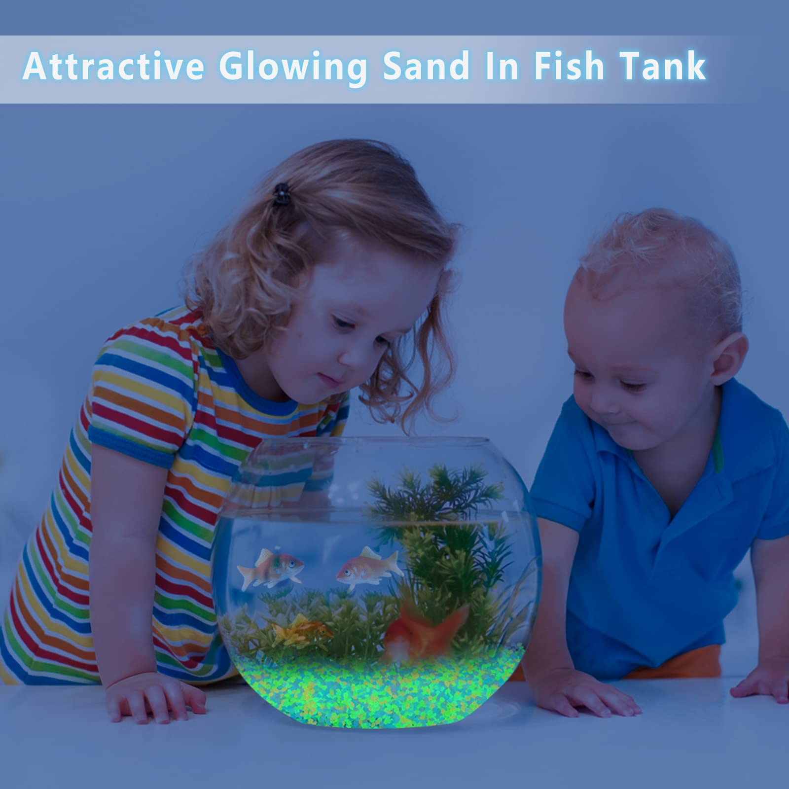 1000 Uds. Arena luminosa que b - Aquarium Fish Glow In The Dark reseña y precio