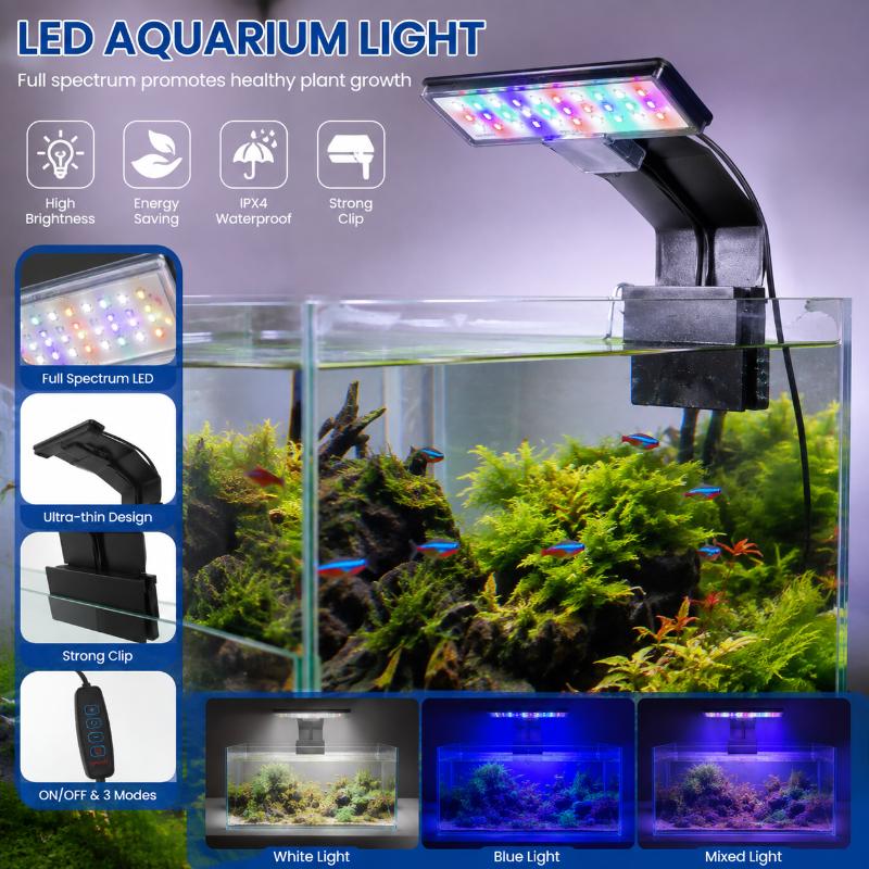 Iluminación LED para Acuario,  - Aquarium Fish With Long Lifespan reseña y precio