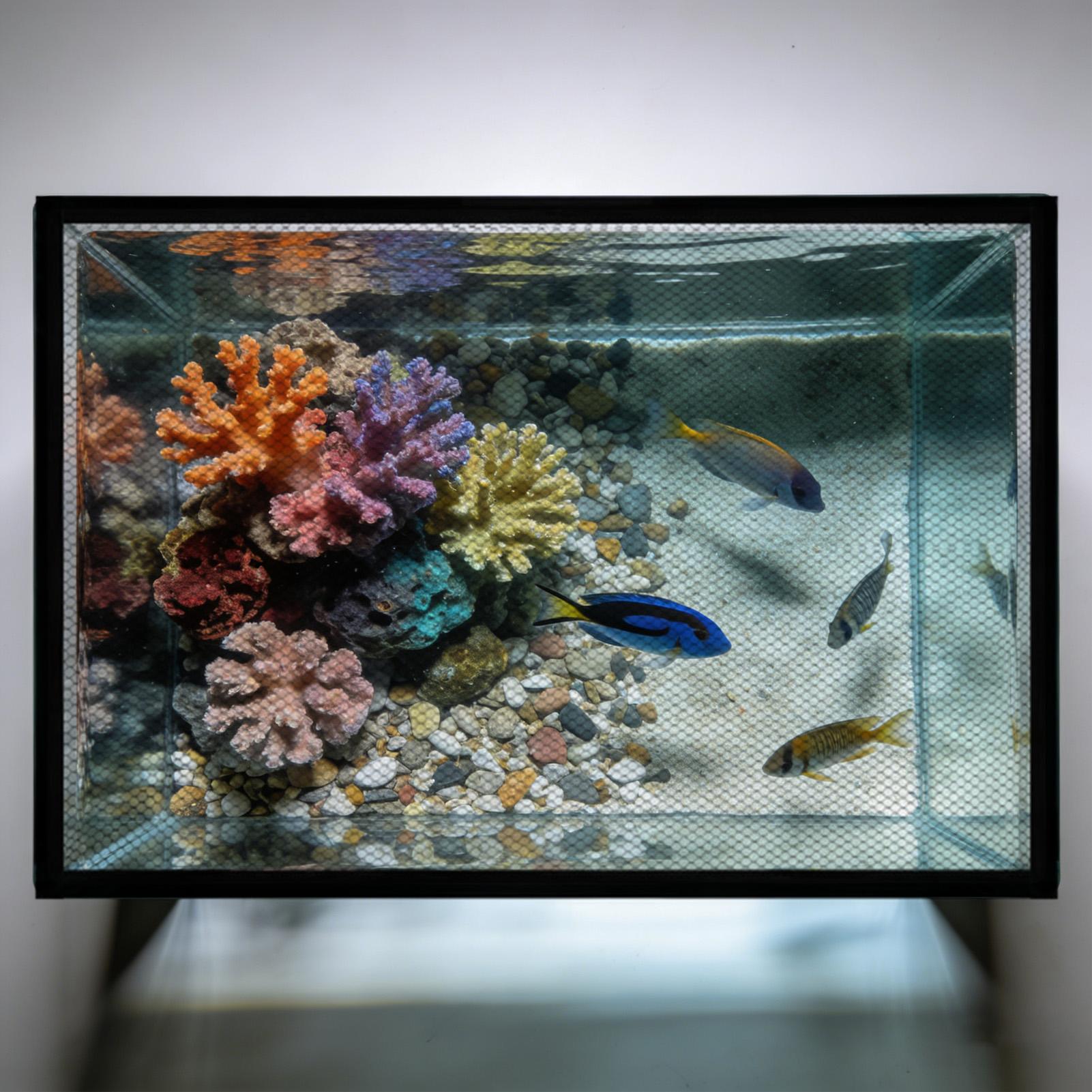 Cubierta de malla magnética an - Aquarium Fish Jump Guard reseña y precio
