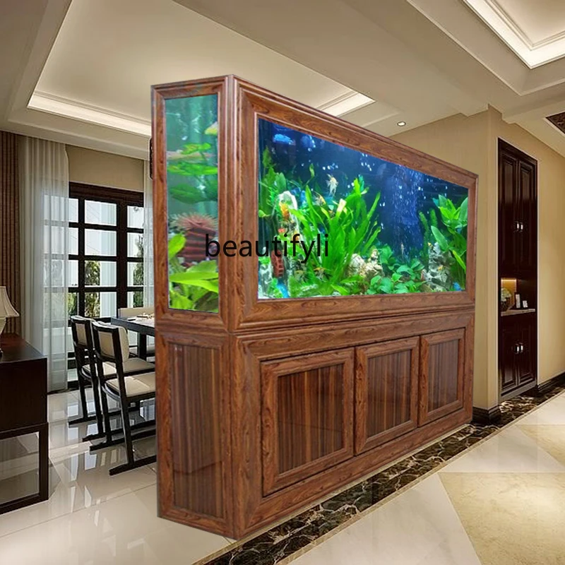 Pecera china, sala de estar gr - Aquarium Fish Live reseña y precio