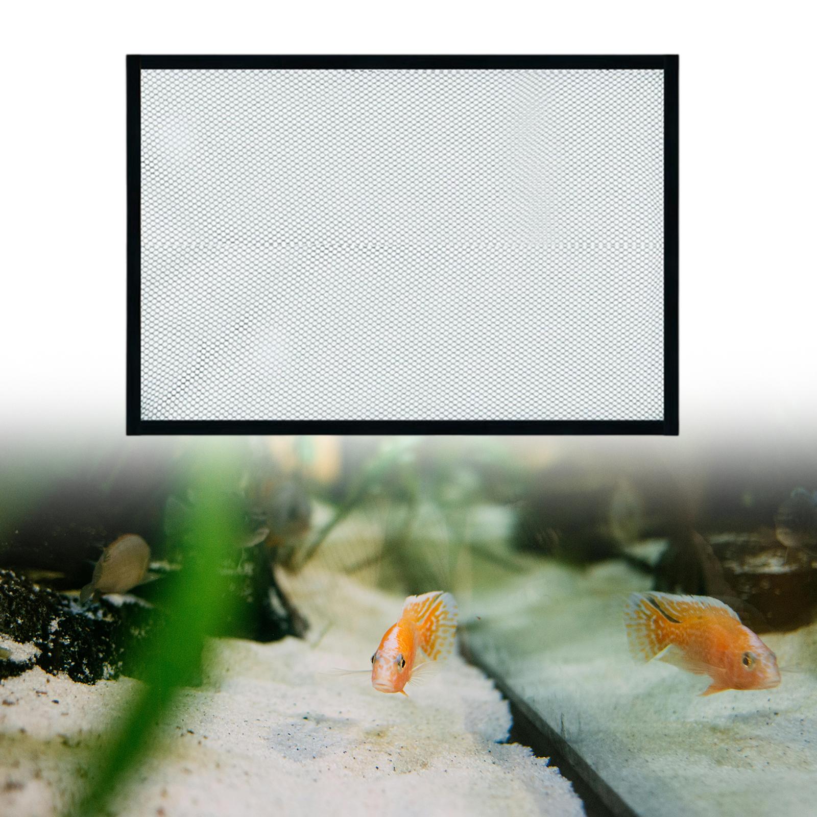 Cubierta superior de pantalla  - Aquarium Fish Jump Guard reseña y precio