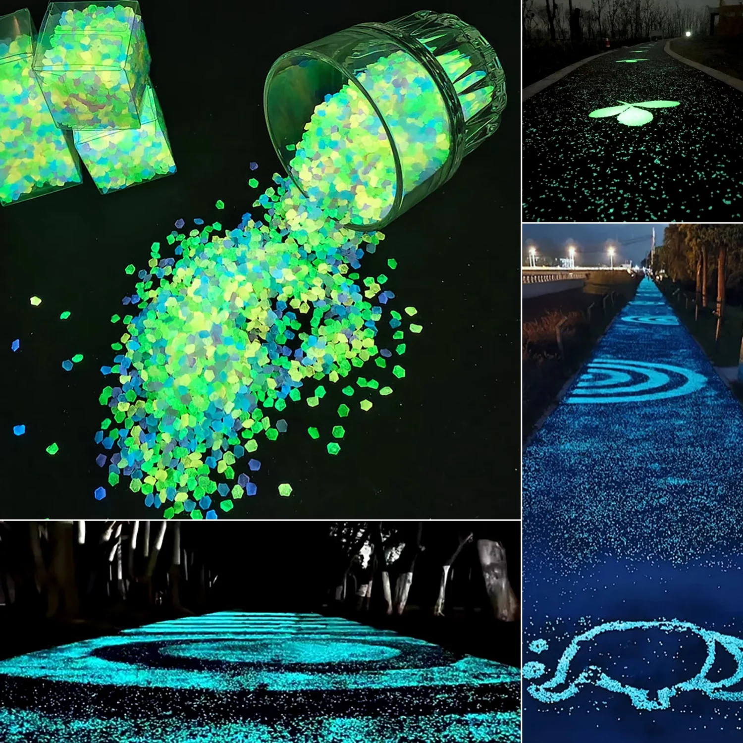 Arena Luminosa Decorativa de 5 - Aquarium Fish Glow In The Dark reseña y precio