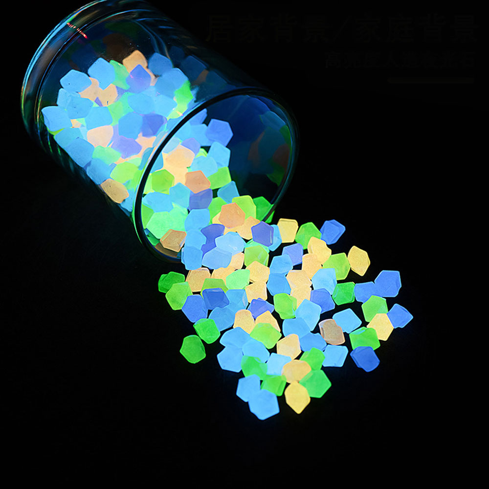 100 Piezas de Piedras Decorati - Aquarium Fish Glow In The Dark reseña y precio