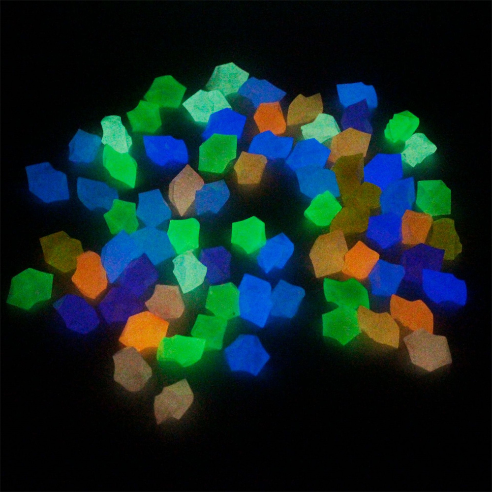100 Piezas de Piedras Decorati - Aquarium Fish Glow In The Dark reseña y precio
