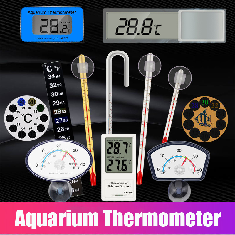 Termómetro de acuario, termóme - Aquarium Thermometer reseña y precio