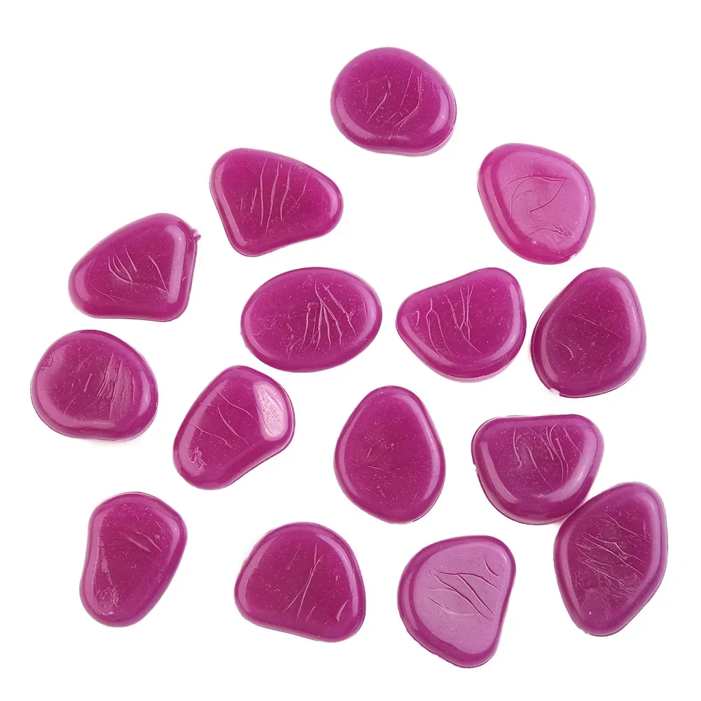 50 unids/set guijarros que bri - Aquarium Fish Glow In The Dark reseña y precio