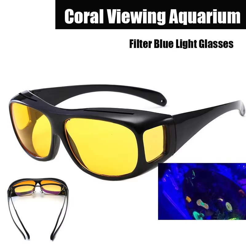 Gafas con Filtro de Luz Azul p - Aquarium Fish Photography reseña y precio