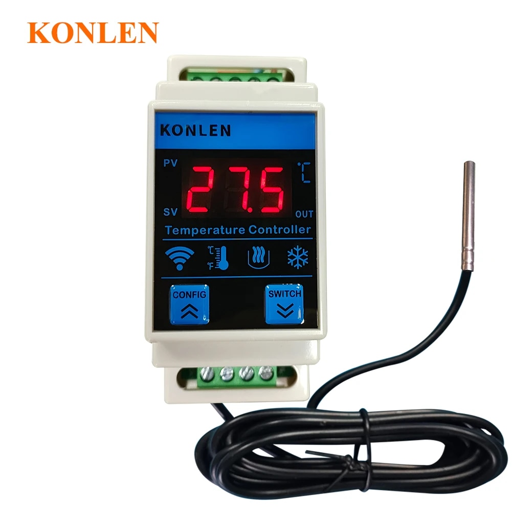 Tuya-Sensor de temperatura WIF - Aquarium Thermometer reseña y precio