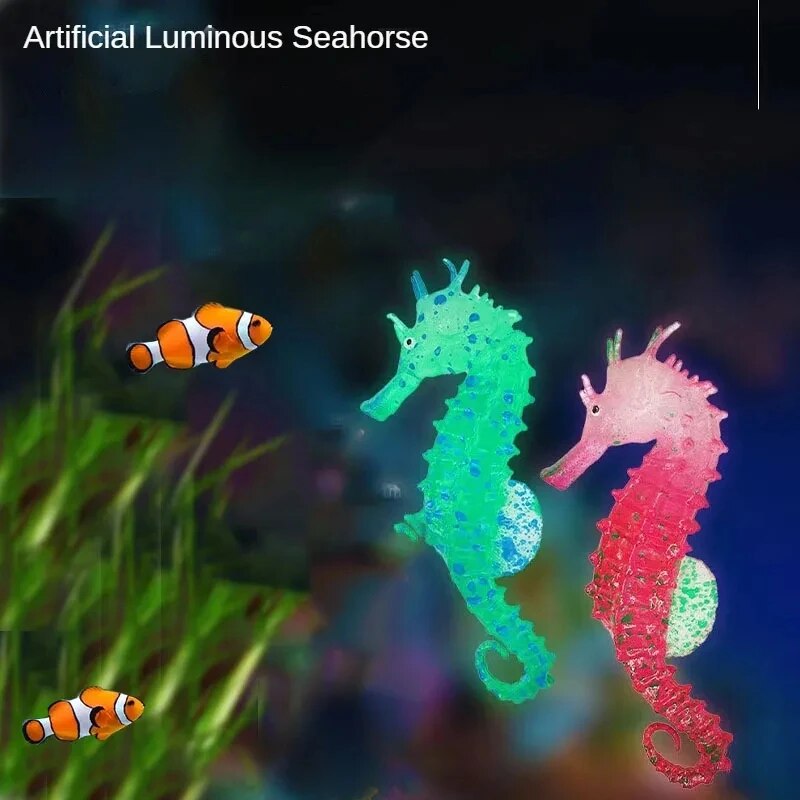 Decoraciones de paisaje acuáti - Aquarium Fish Glow In The Dark reseña y precio
