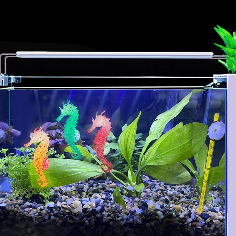 Decoraciones de paisaje acuáti - Aquarium Fish Glow In The Dark reseña y precio