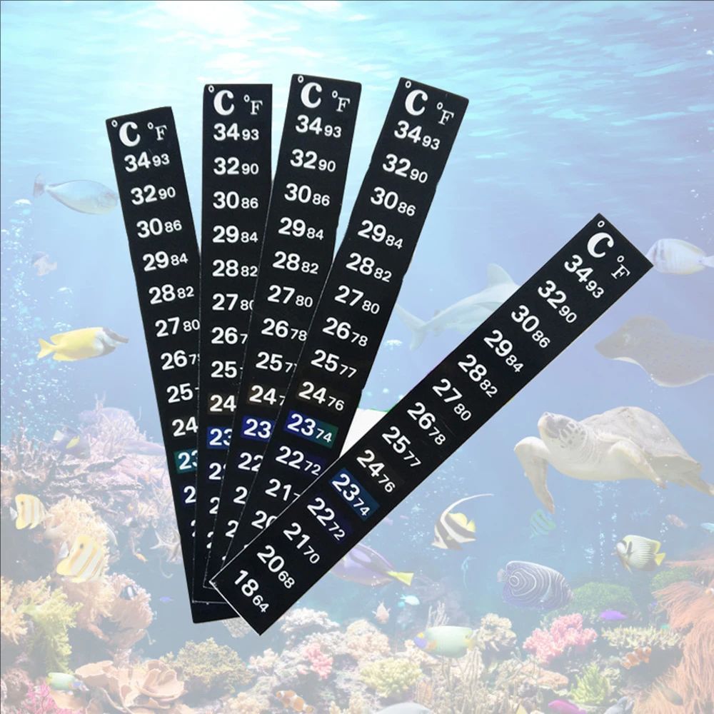 5/10 unidades de termómetro ad - Aquarium Thermometer reseña y precio