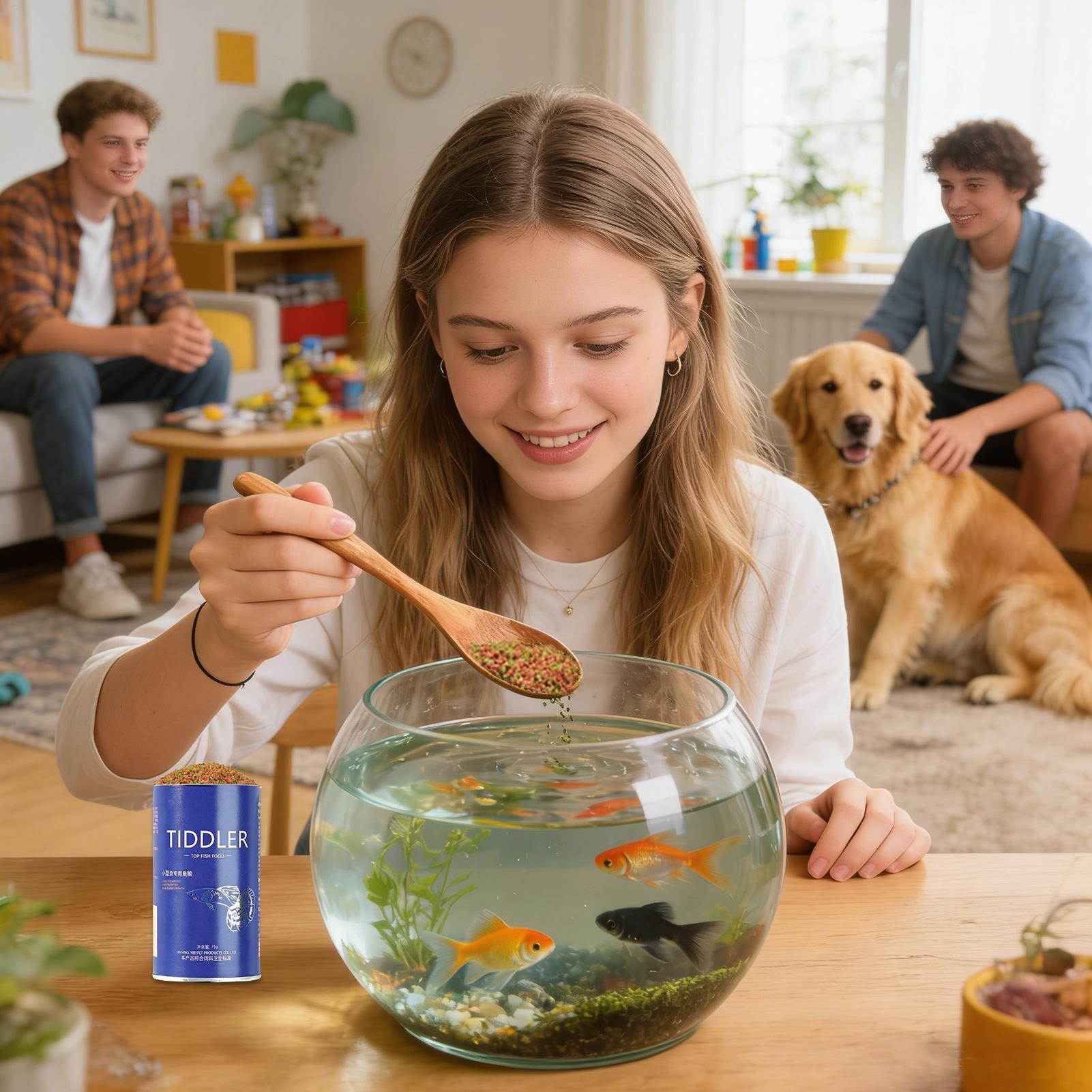 Alimento para Peces de Acuario - Aquarium Fish Store reseña y precio