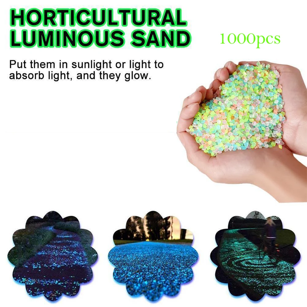2000 piezas de guijarros lumin - Aquarium Fish Glow In The Dark reseña y precio