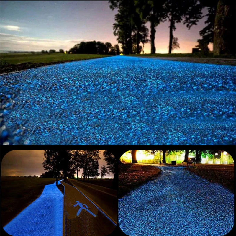2000 piezas de guijarros lumin - Aquarium Fish Glow In The Dark reseña y precio