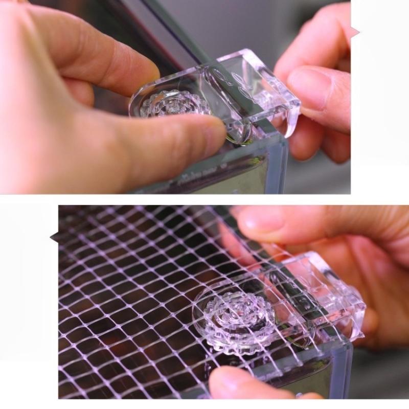 1 unidad de red antiescapada p - Aquarium Fish Jump Guard reseña y precio