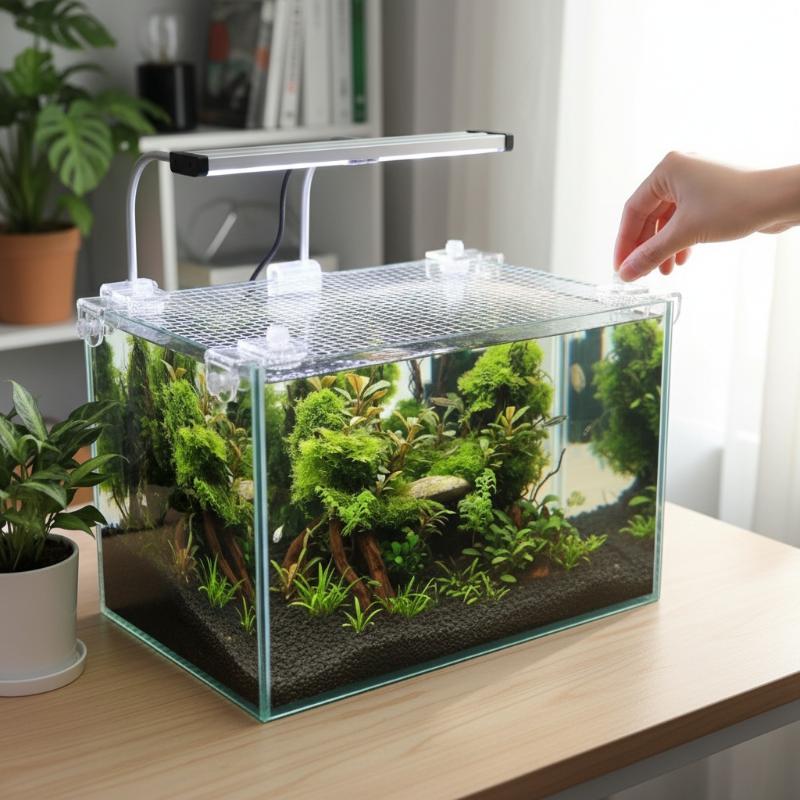 1 unidad de red antiescapada p - Aquarium Fish Jump Guard reseña y precio