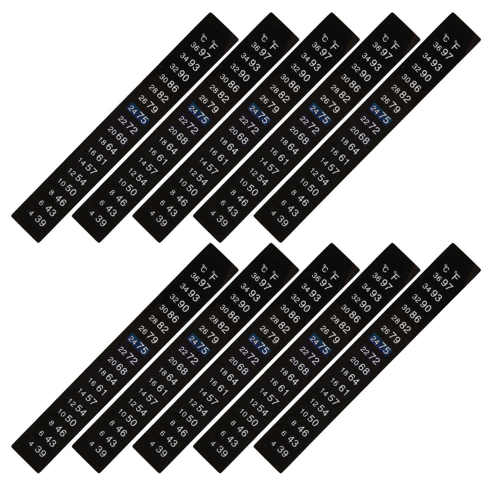 10 Tiras Adhesivas para Termóm - Aquarium Thermometer reseña y precio