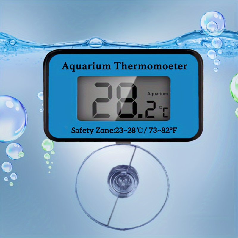 Termómetro Digital LCD para Ac - Aquarium Thermometer reseña y precio