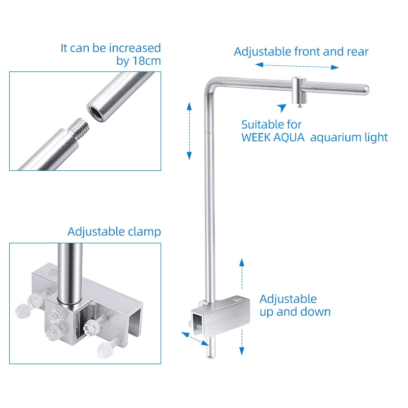 Soporte de luz Week Aqua Unive - Aquarium Fish Photography reseña y precio