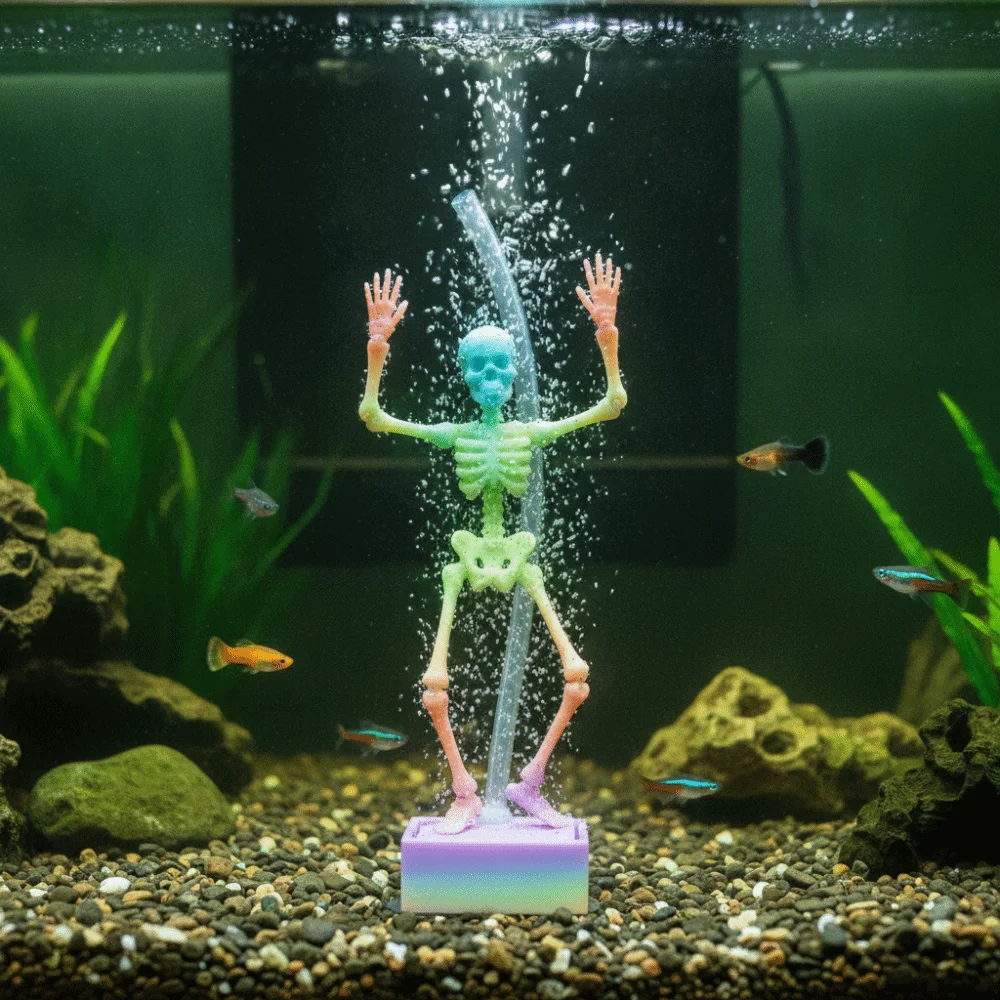 Adorno de Acuario con Articula - Fish In Aquarium Picture reseña y precio